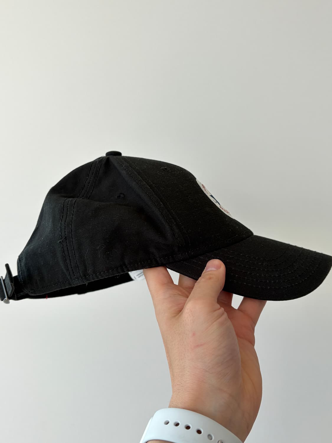 컨버스 올스타 로고 베이직 볼캡 블랙 상품이미지2