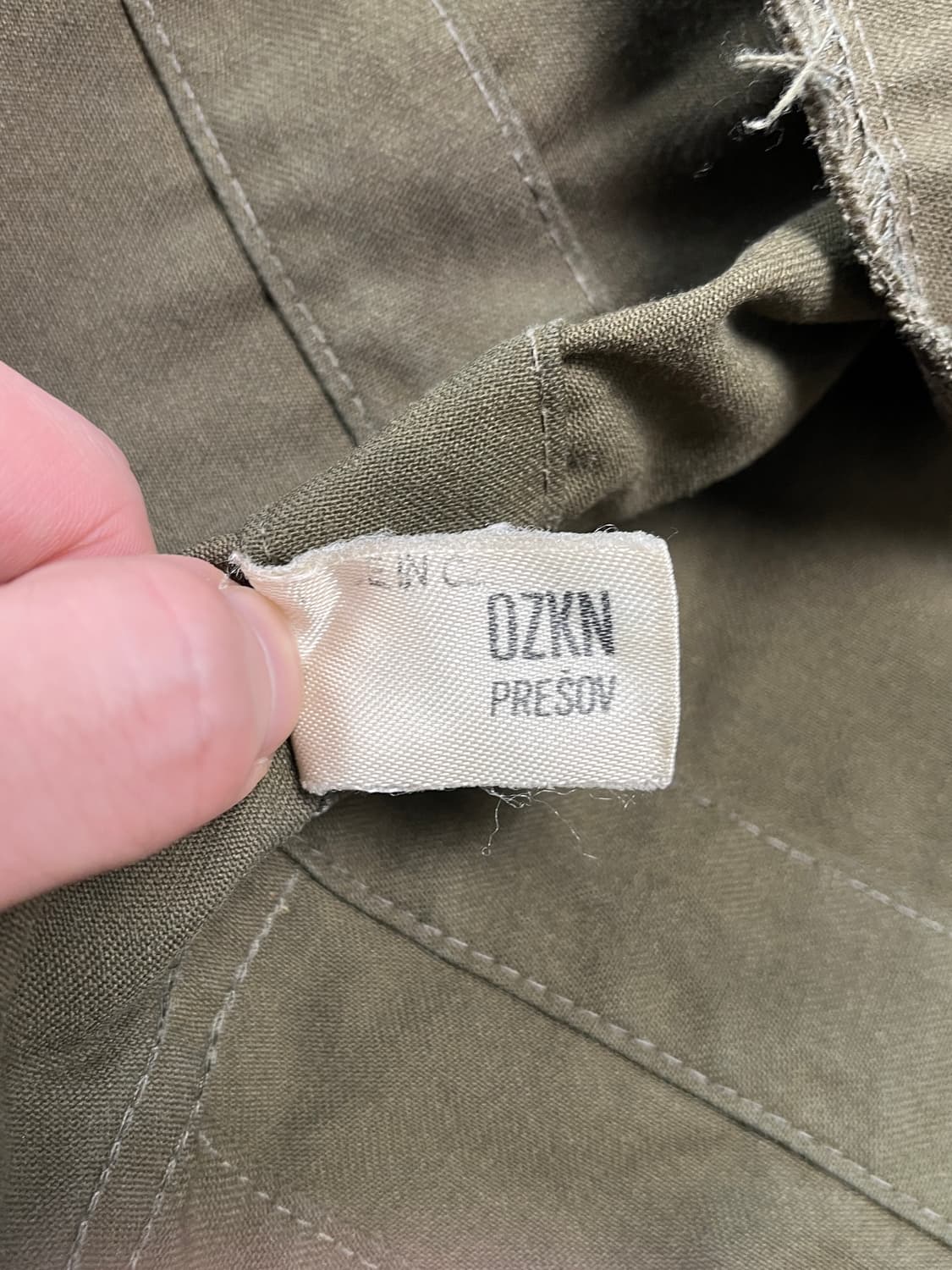 [L] 체코군 OG 밀리터리 백포켓 필드 자켓 상품이미지4