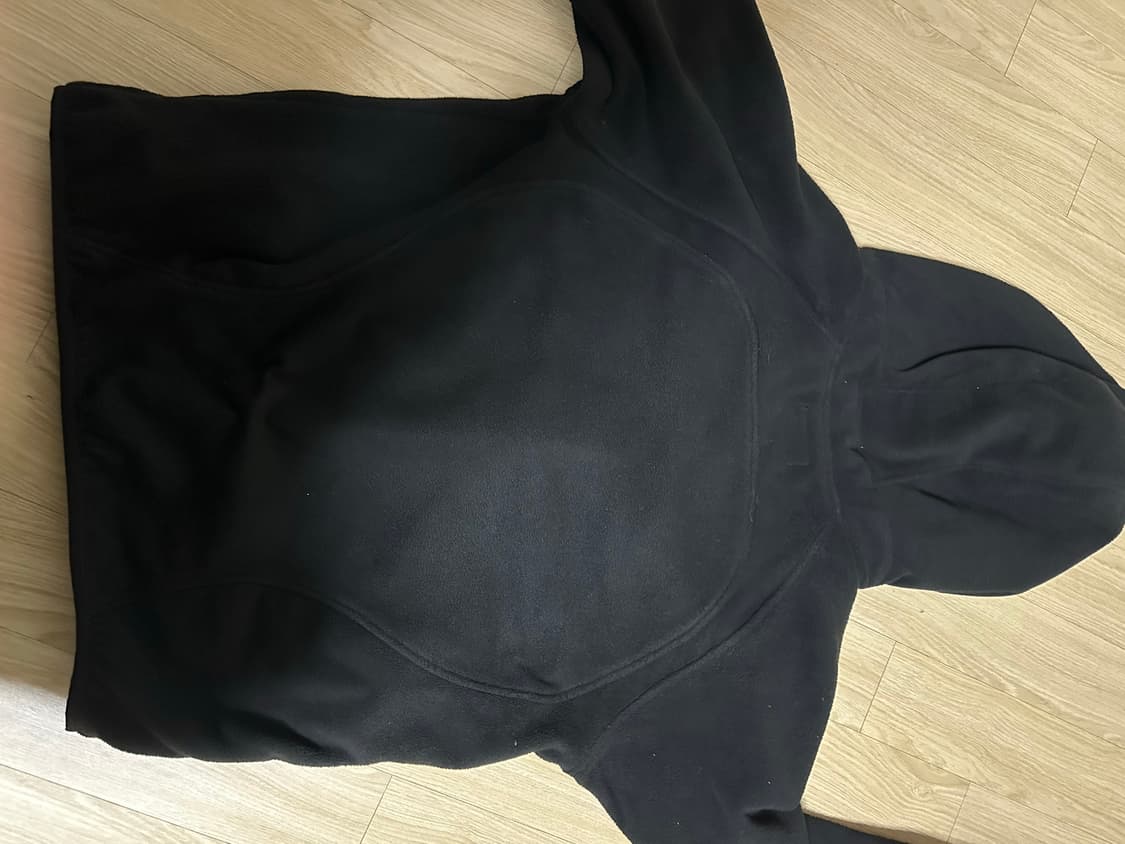 FLEECE HOODIE JACKET_BLACK 상품이미지4