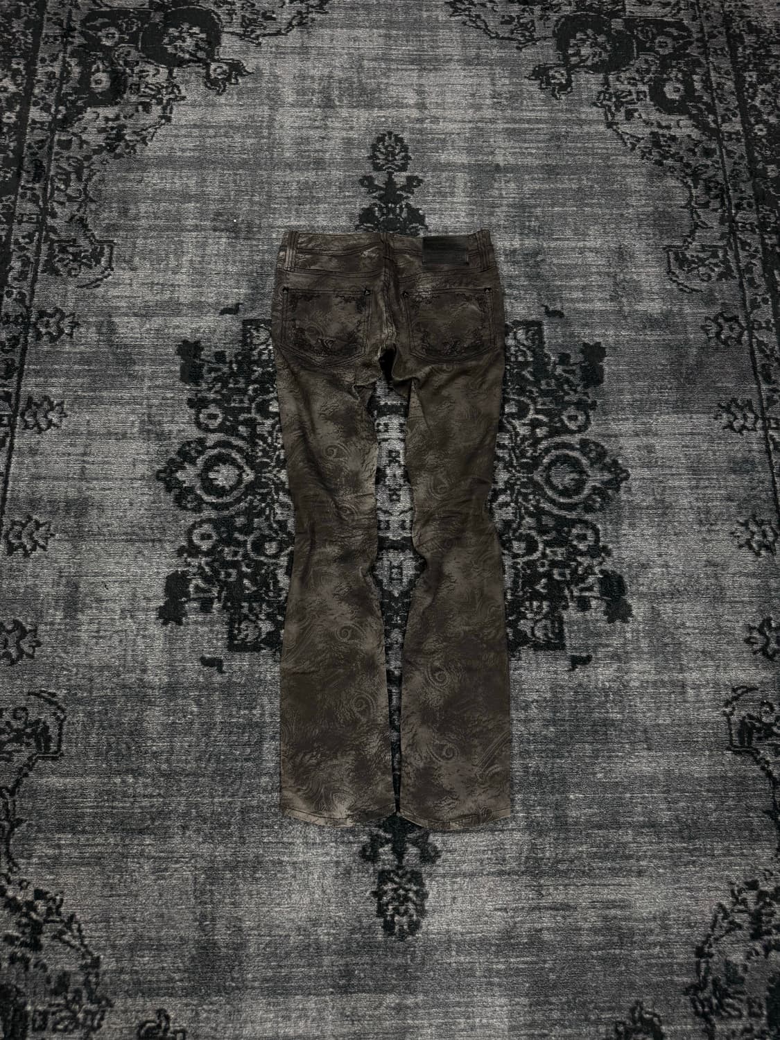 Xfrm 00s dust grey paisley vkei slim pan 상품이미지7