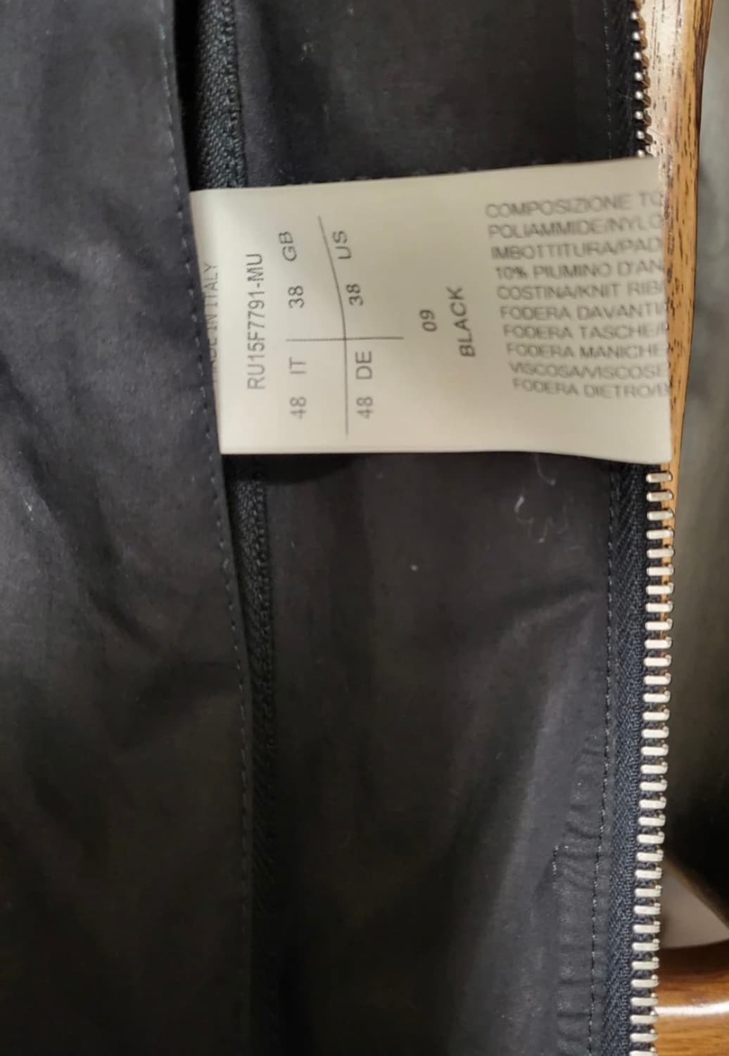 릭오웬스 15aw 봄버 자켓 48 상품이미지2