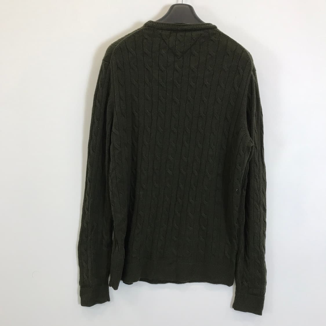 타미힐피거 럭셔리울 100프로 케이블니트 [XL사이즈] 상품이미지4