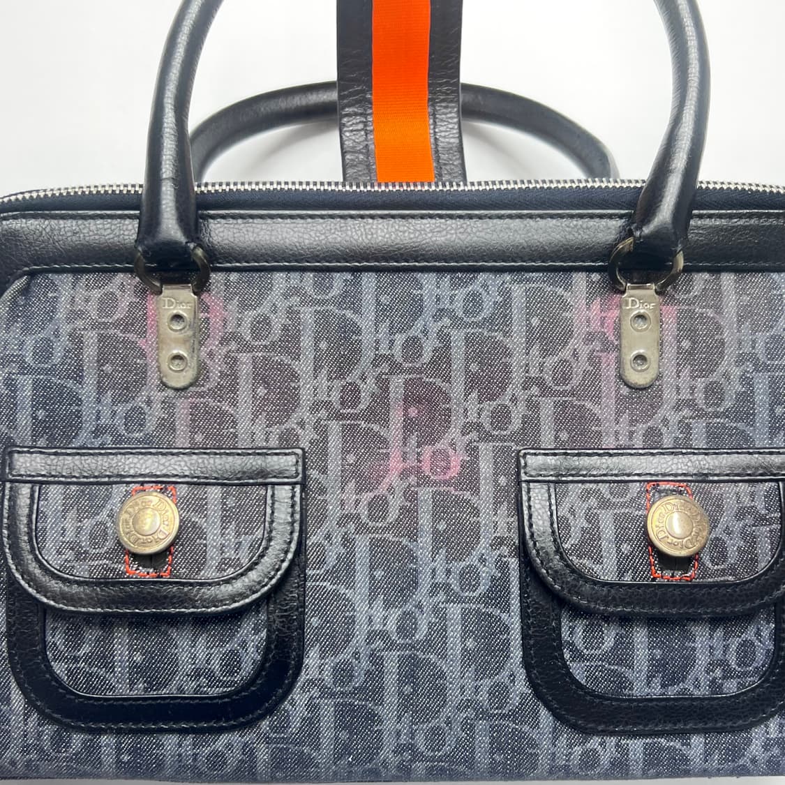 디올 오블리크 플라이트 닥터백 보스턴백 볼링백 상품이미지7