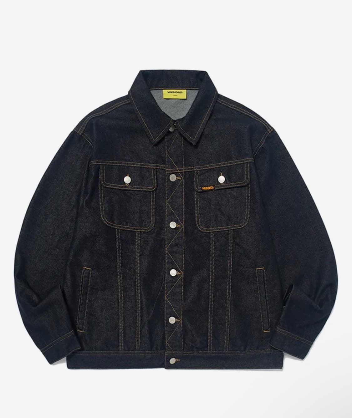 CHAIN STITCH TRUCKER JK (위캔더스X피로) 상품이미지1