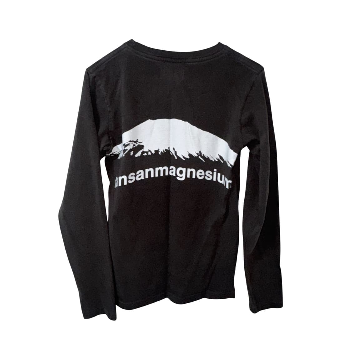 탄산마그네슘 롱슬리브 차콜  상품이미지1