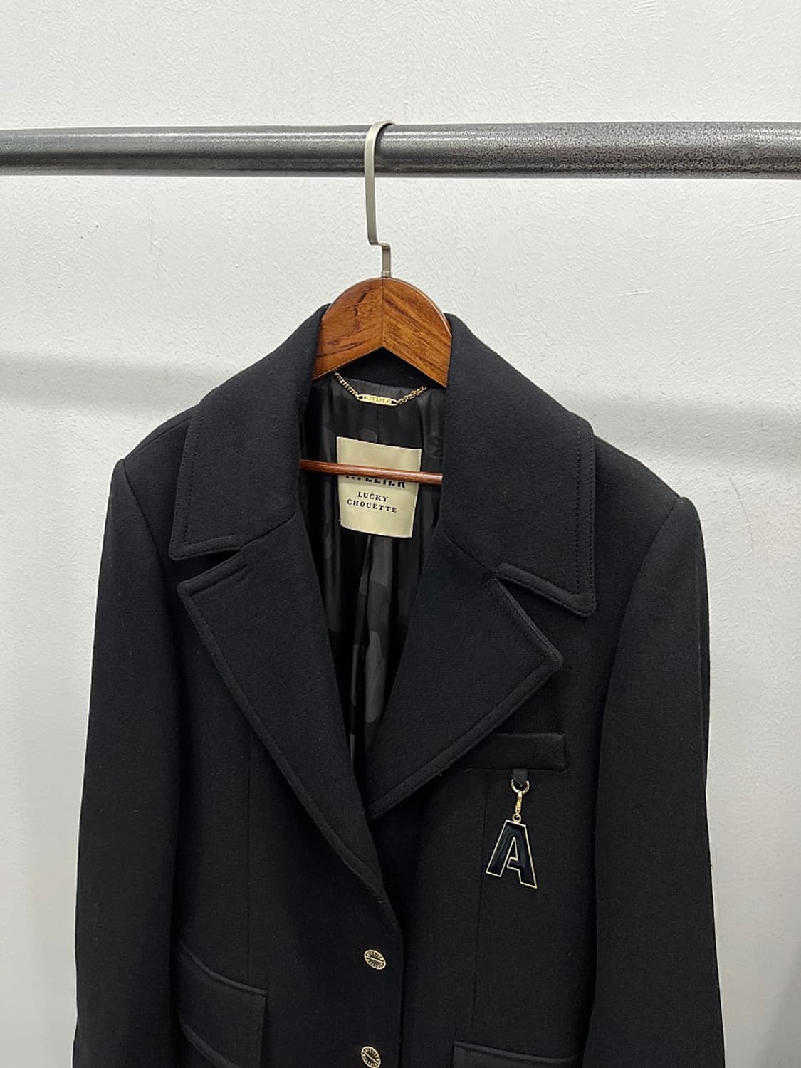 여) 럭키슈에뜨 아뜰리에 롱코트  상품이미지2