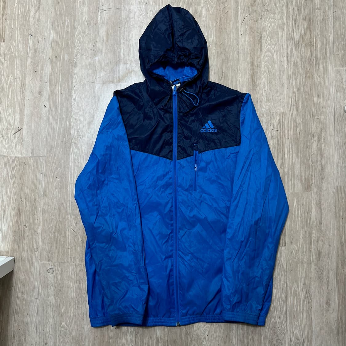 아디다스 남성 로고 바람막이 자켓 XXL/110  상품이미지1