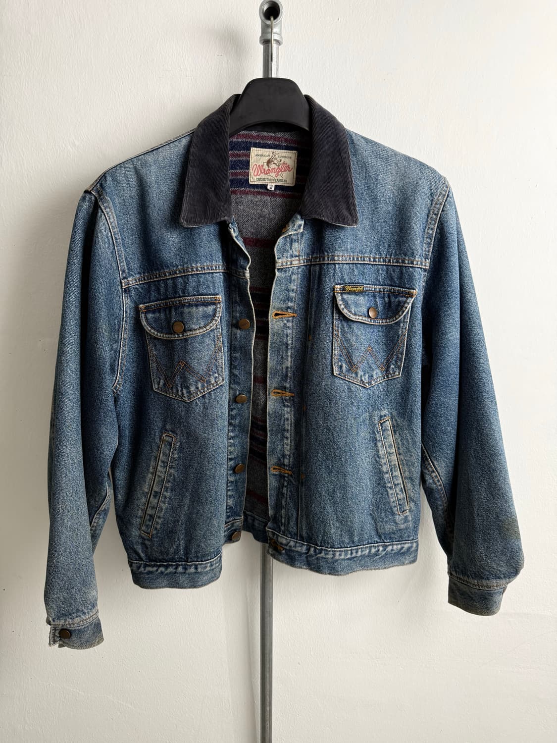 Wrangler Blanket Lined Denim Jacket 상품이미지3