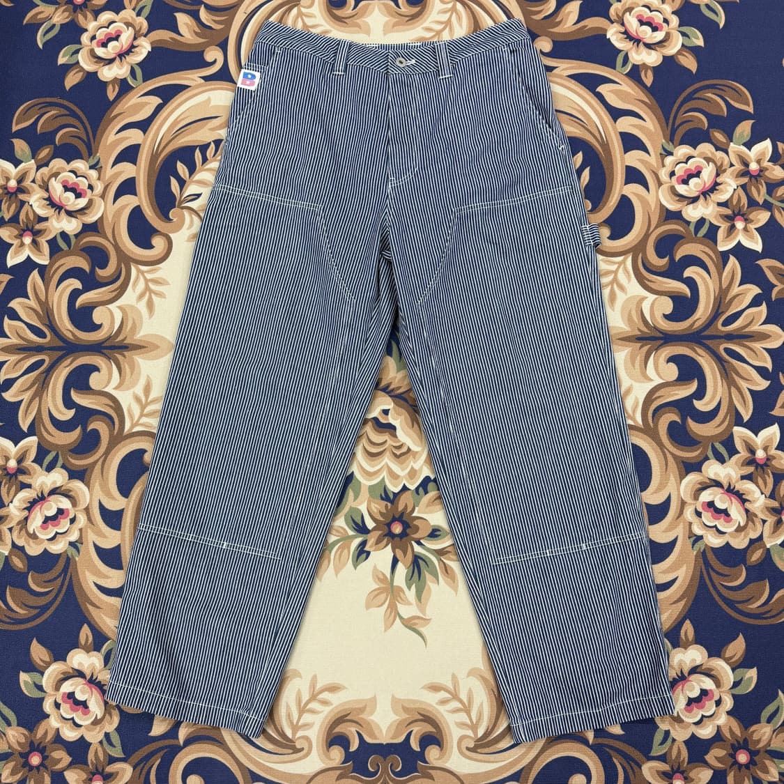 (M)벌스데이 수트 Birthdaysuit 히코리 더블니데님팬츠 상품이미지1