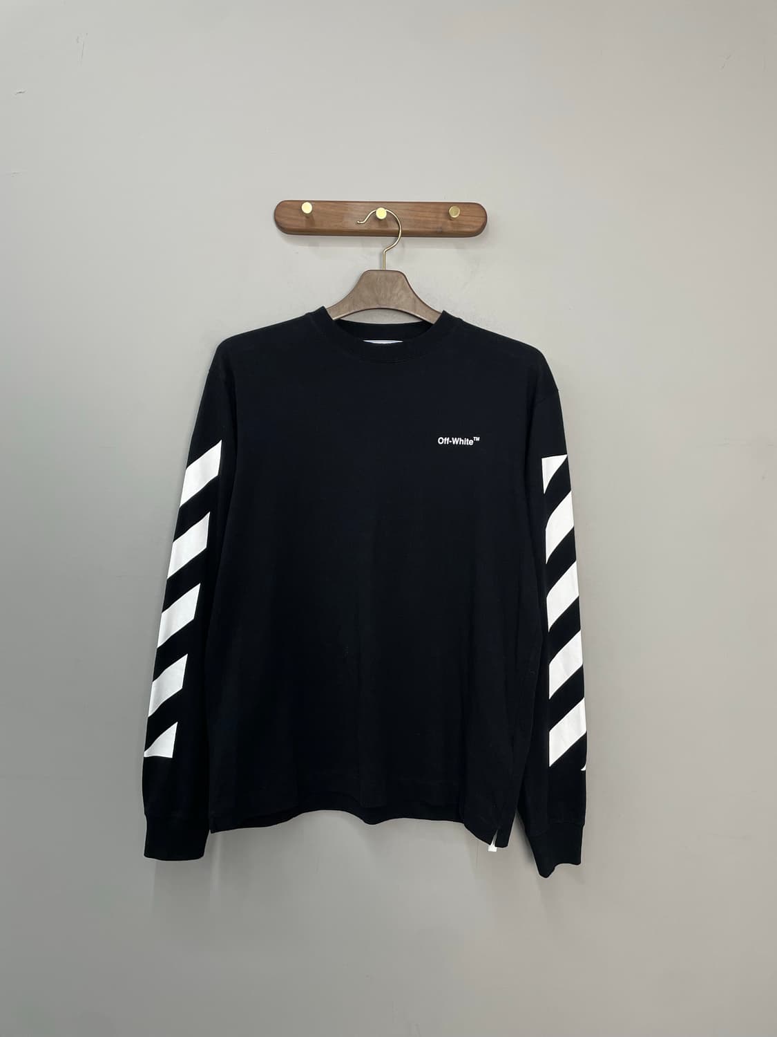 오프화이트 다이애그널 헬베티카 스케이트 롱 슬리브 H1997 상품이미지2