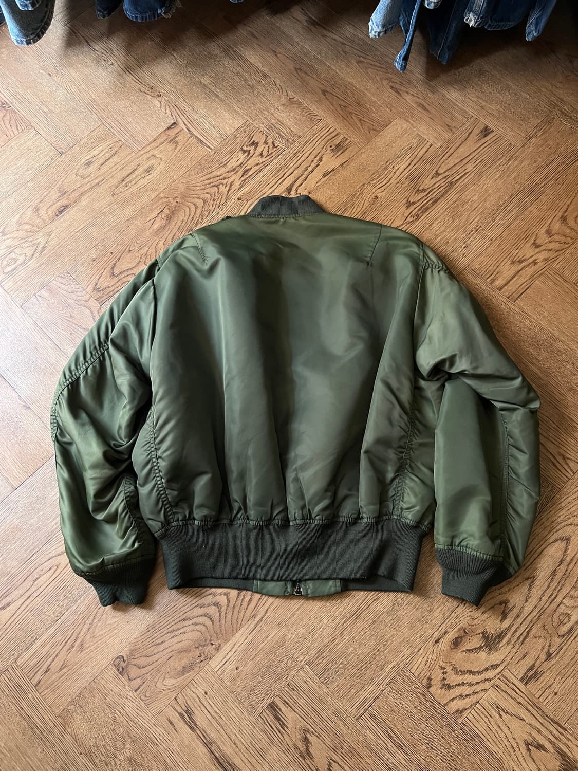 [L]U.S AIR FORCE 공군 타입 L-2B 플라이트 자켓 상품이미지8