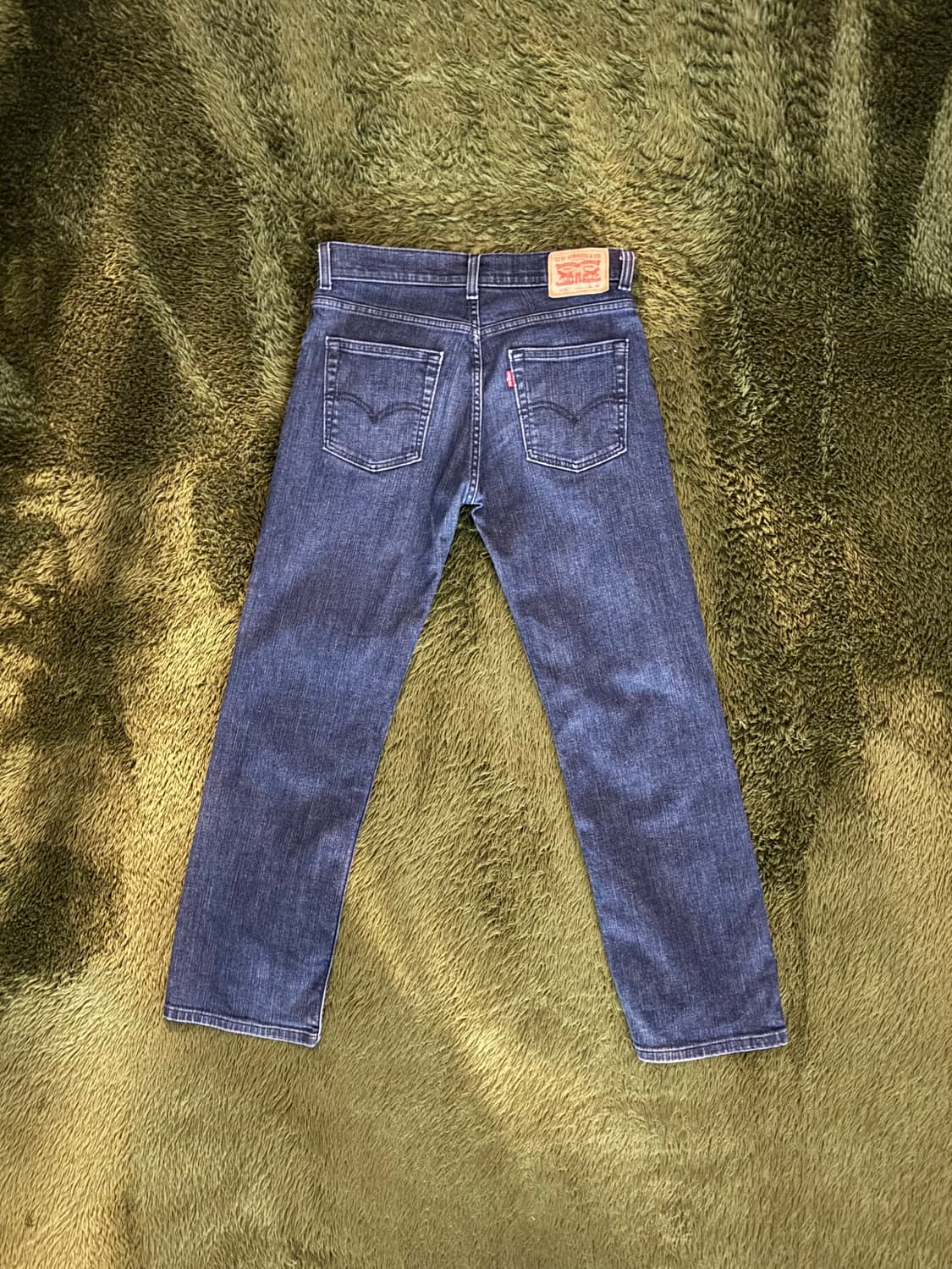 [28X28] 리바이스 505 스트레이트 데님 팬츠 딥 인디고 상품이미지8