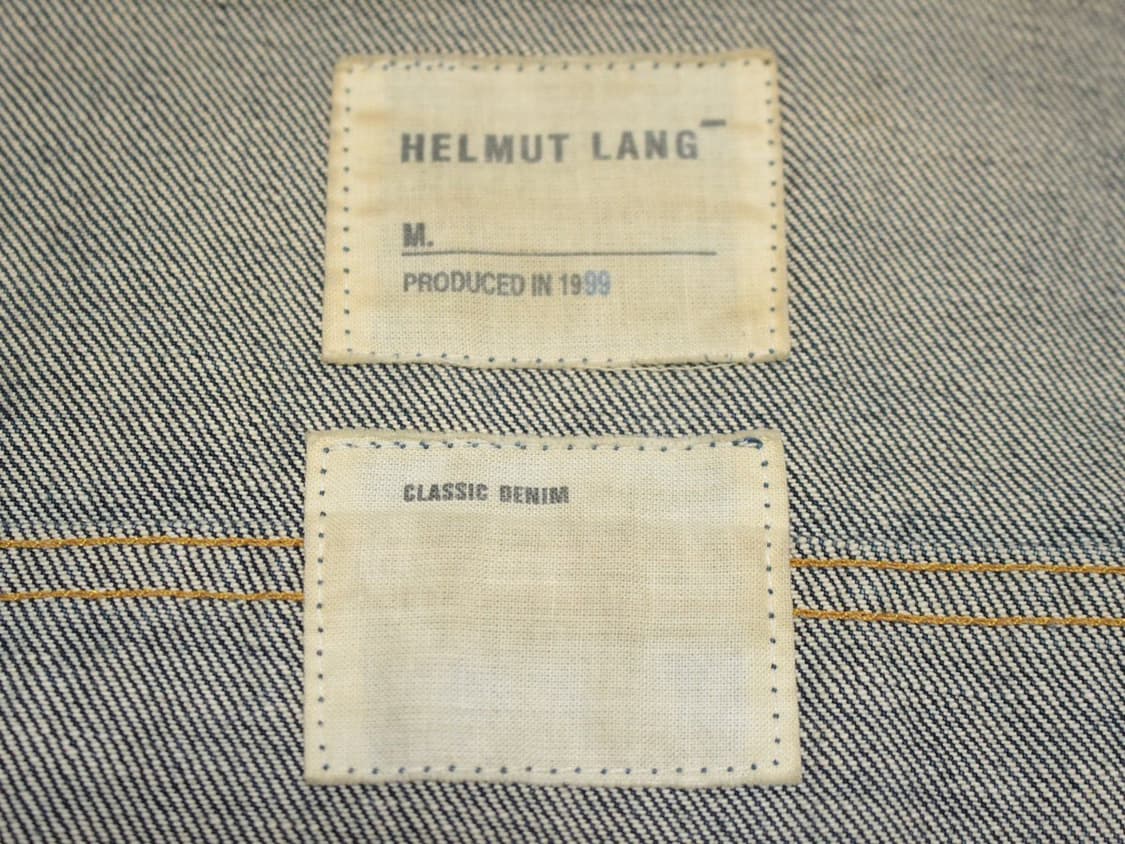 헬무트랭 99 본인기 데님 자켓 상품이미지3