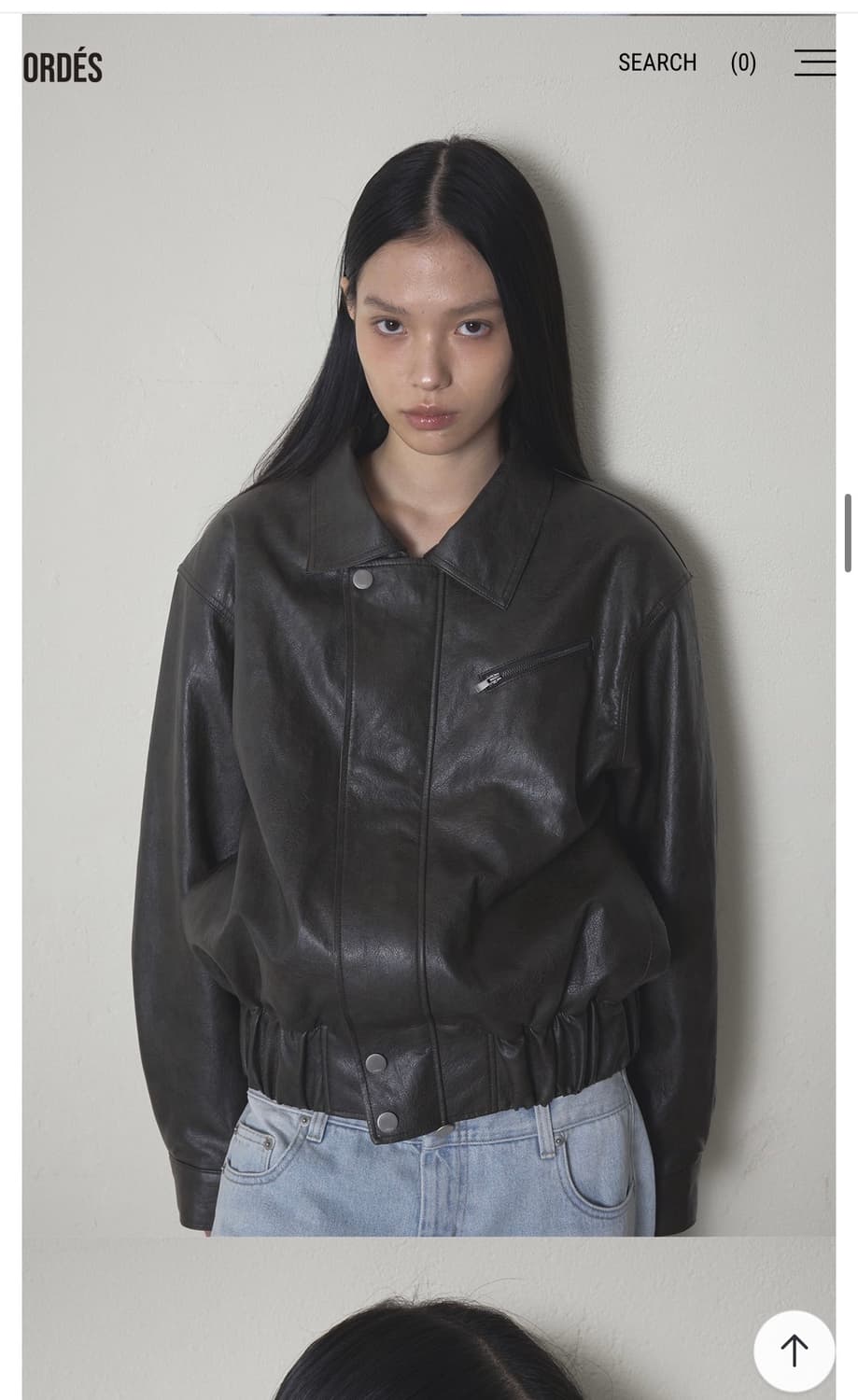 오데스 레더패디드 점퍼 상품이미지1