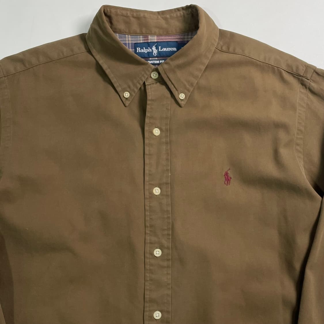 폴로 랄프로렌 카키 셔츠 상품이미지2