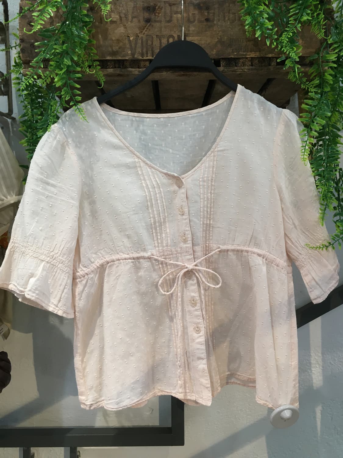 빈티지 딸기 레드 체크 모리 코디세트 상품이미지7