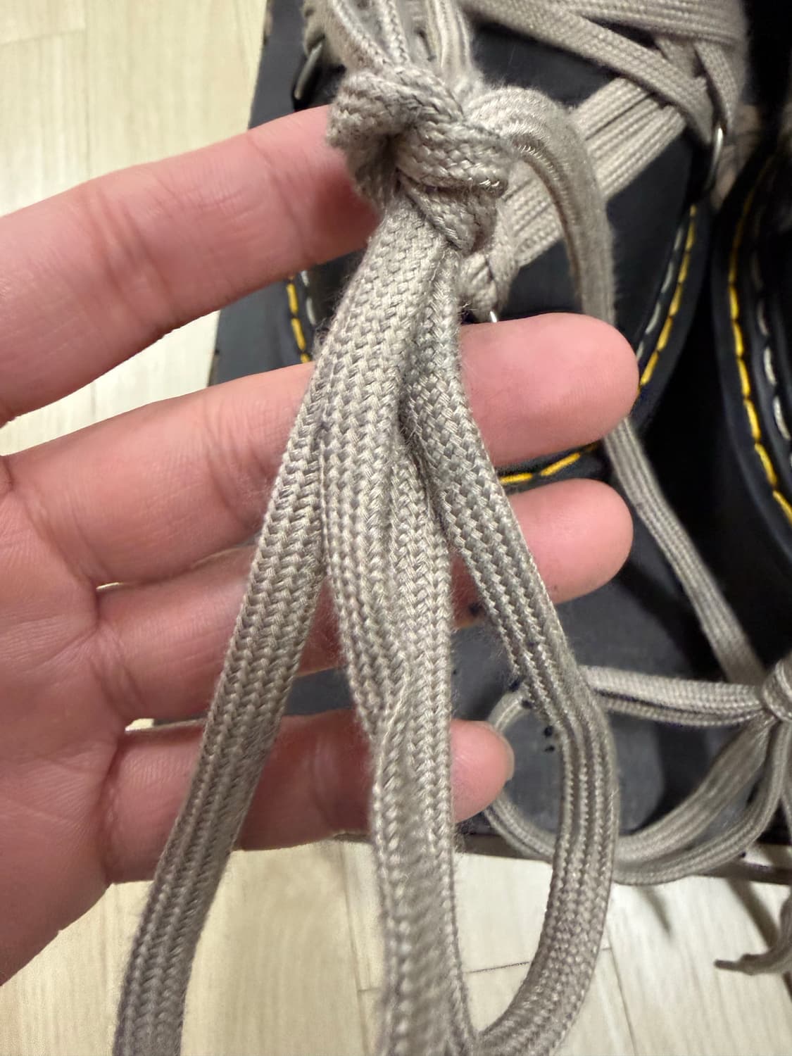 닥터마틴 x 릭오웬스 1460 쿼드 솔 메가 레이스 부츠 260 상품이미지3