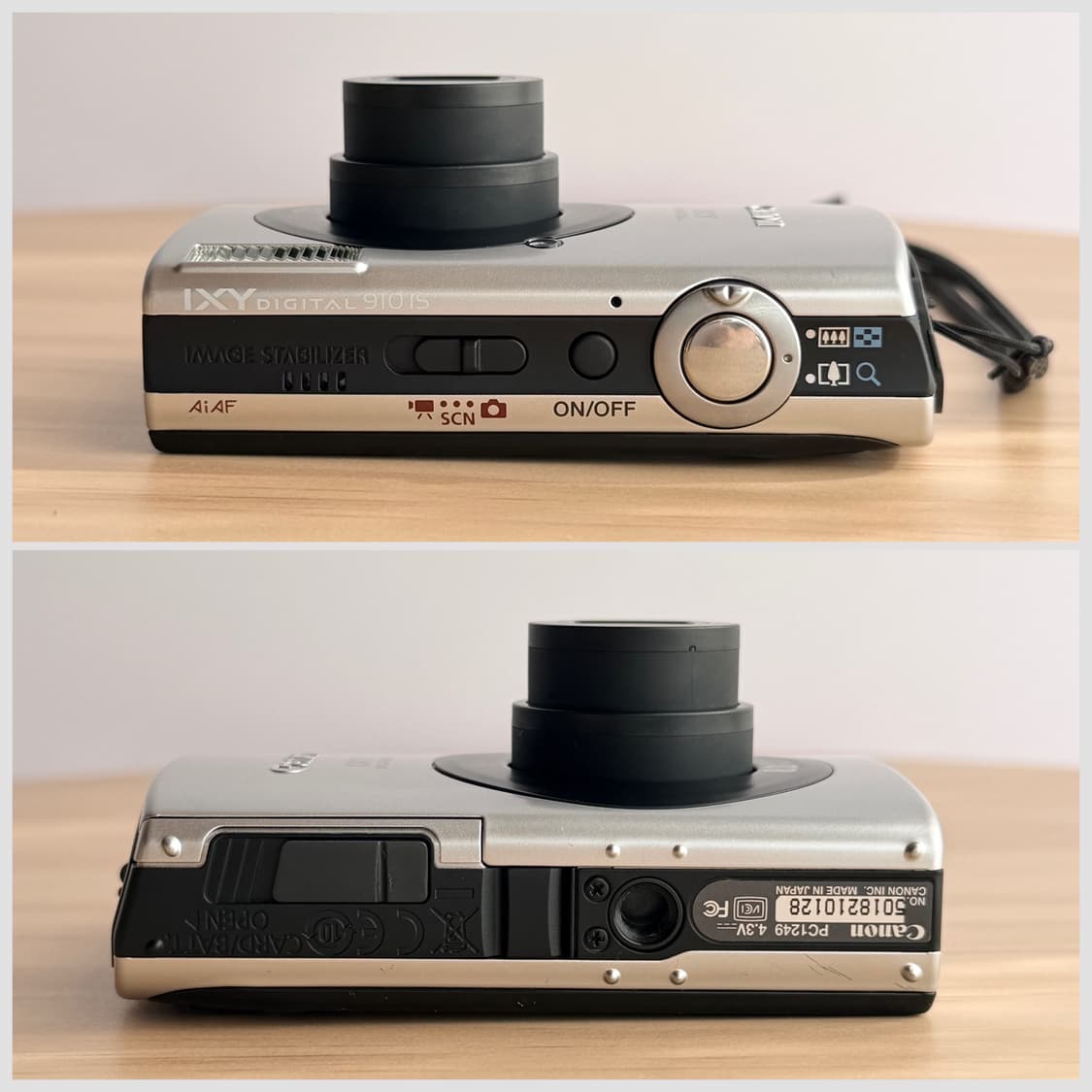 ✨미품✨캐논 IXY910 IS 실버  익시910/ IXUS860 IS 상품이미지6