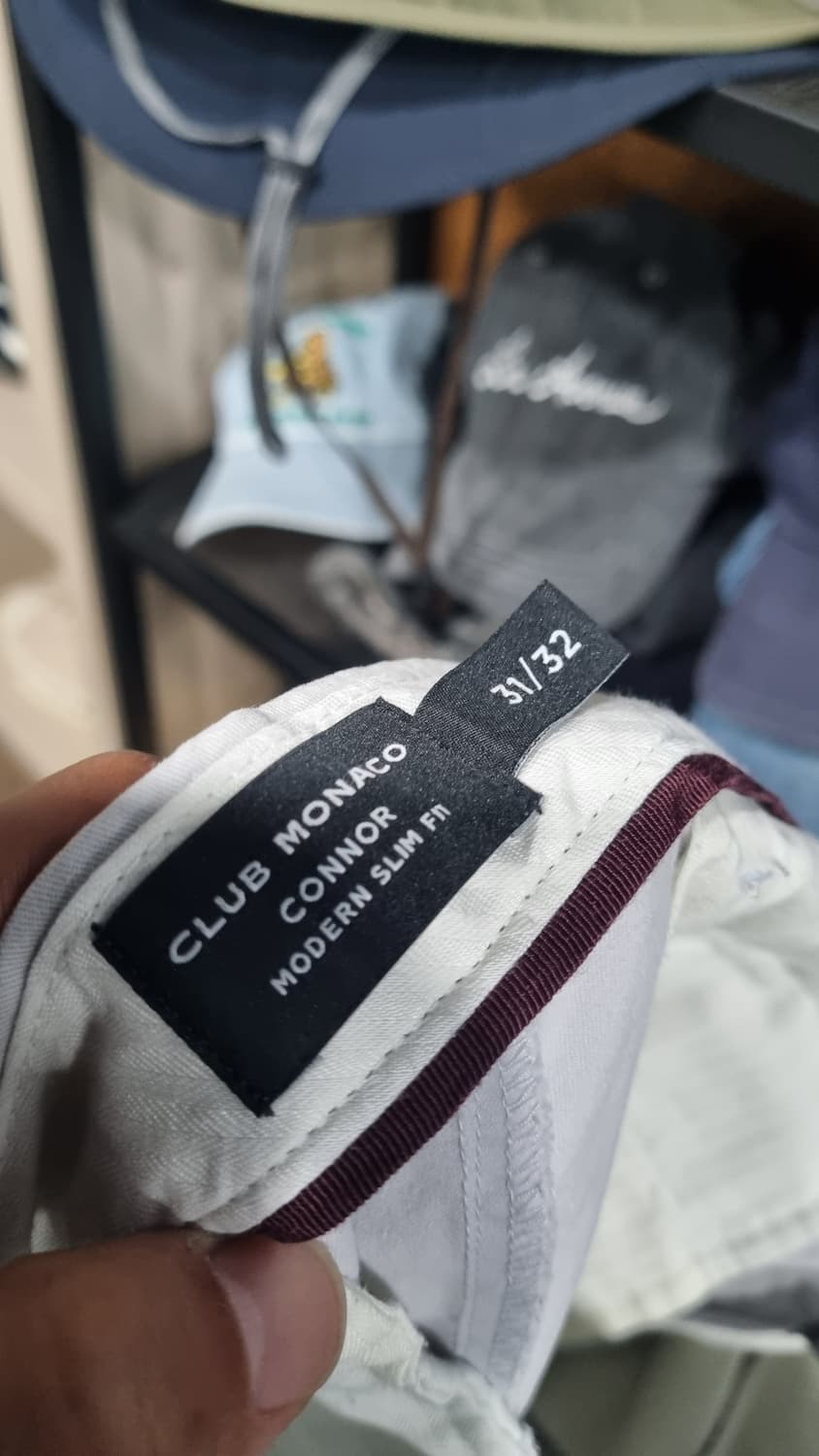 클럽모나코 코튼팬츠 한섬정품 표기31(허리단면42) 얼룩 하자xx 상품이미지2