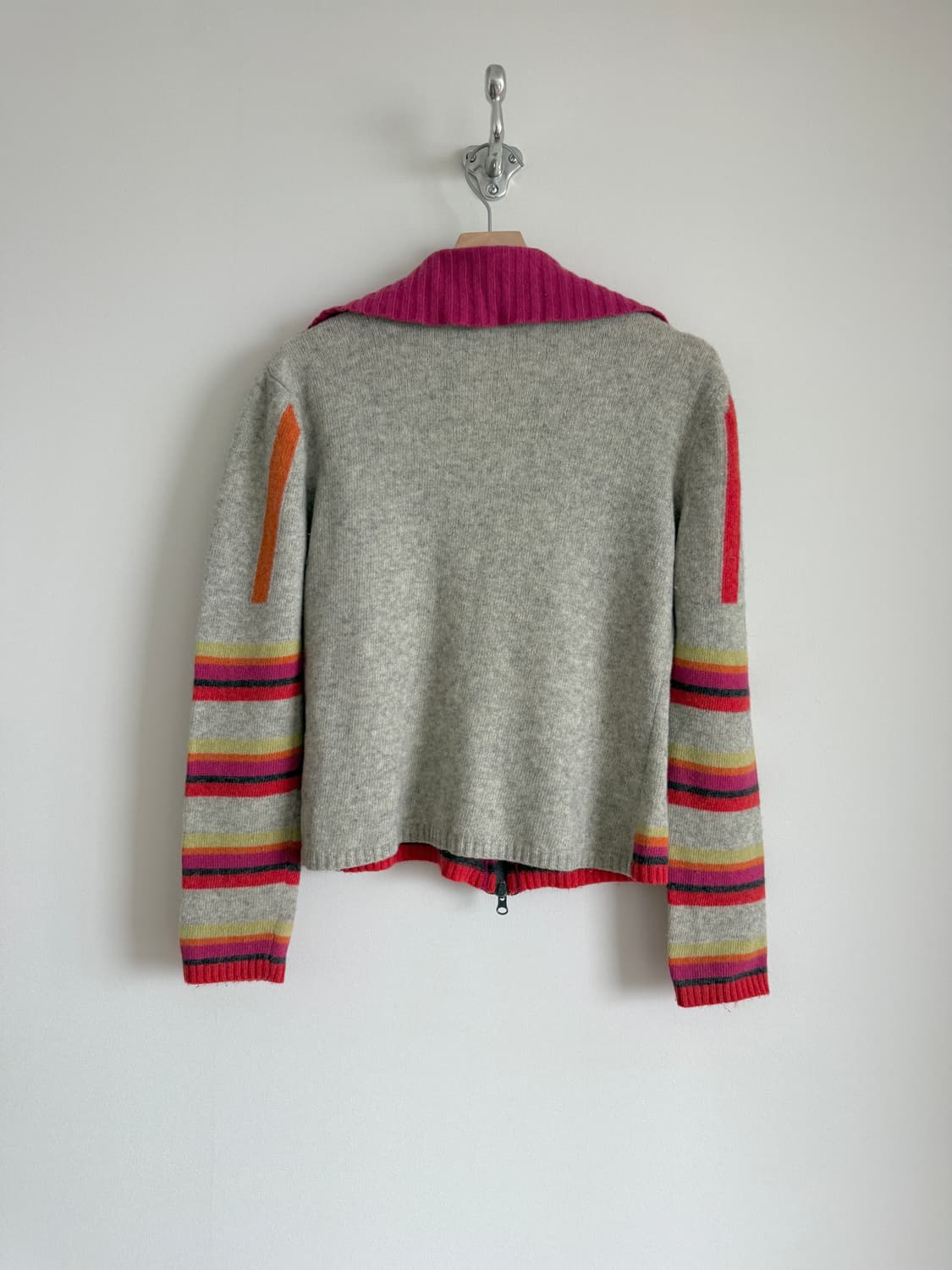 Dolcevita 울 집업 니트 가디건(ITALY) 상품이미지4