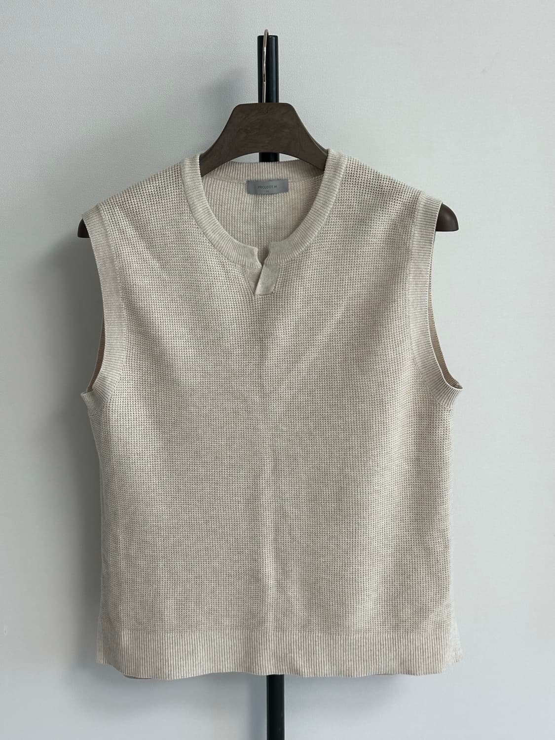 PROJECT M 니트 베스트 조끼 상품이미지1