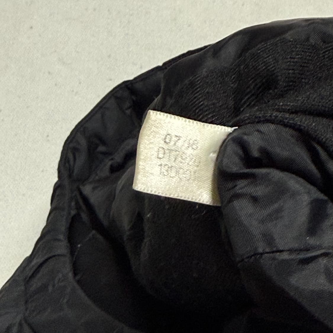 L 아디다스 화이트라인 블랙 후드 롱 패딩 상품이미지5