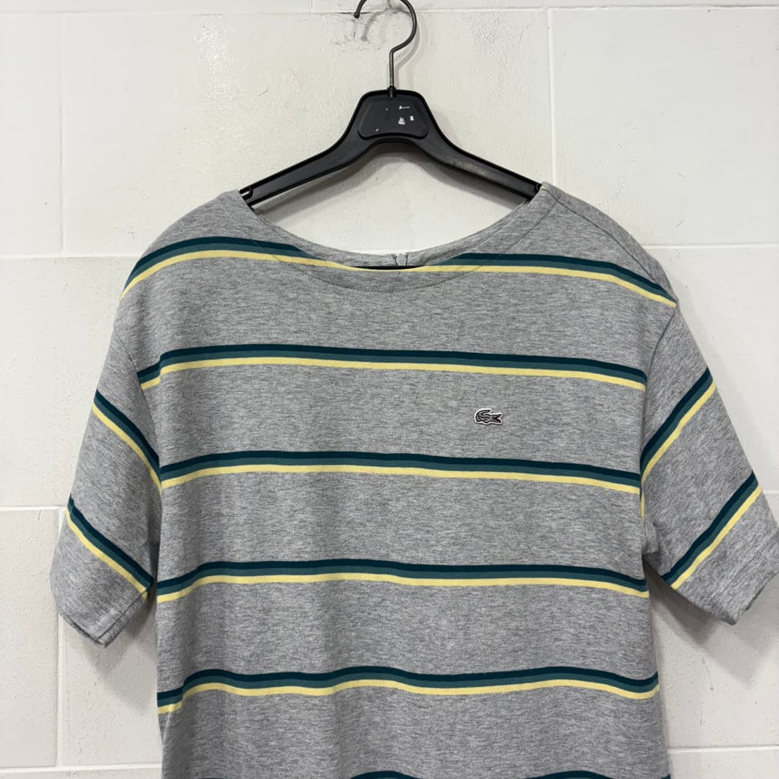 라코스테 멀티 컬러 스트라이프 반팔 원피스 상품이미지2