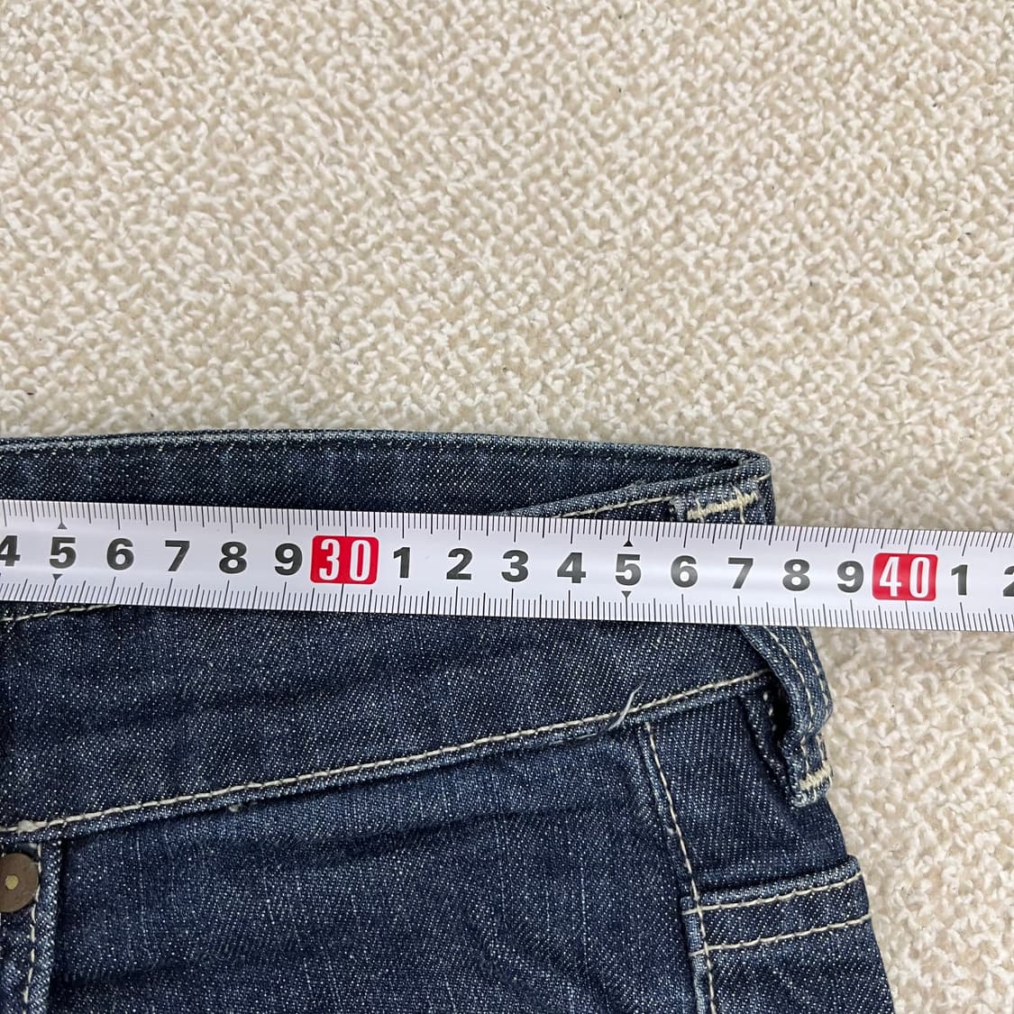 29 캘빈클라인 진스 진청 데님 청바지 0123M 상품이미지5