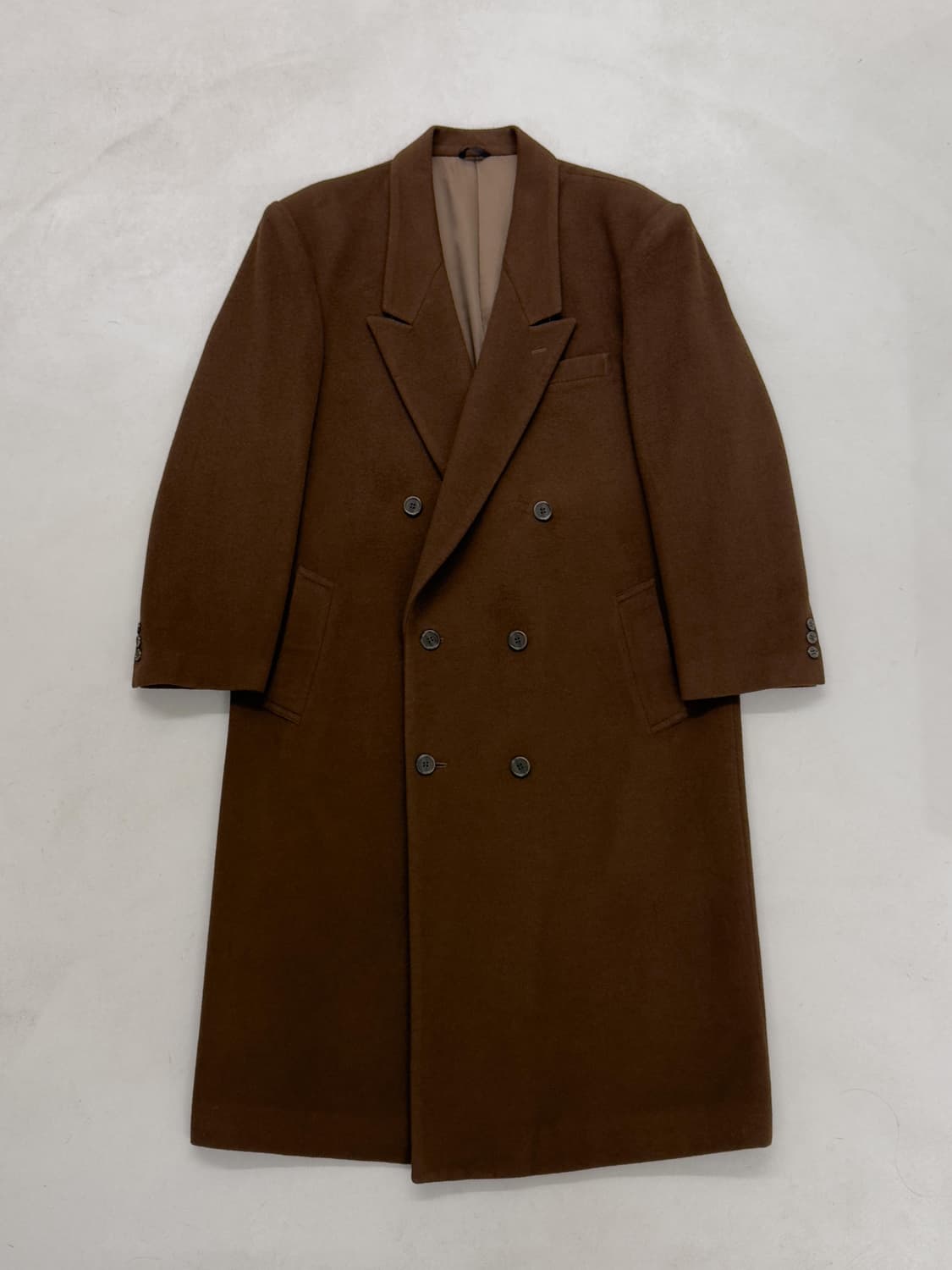 캐시미어 더블 코트 상품이미지2