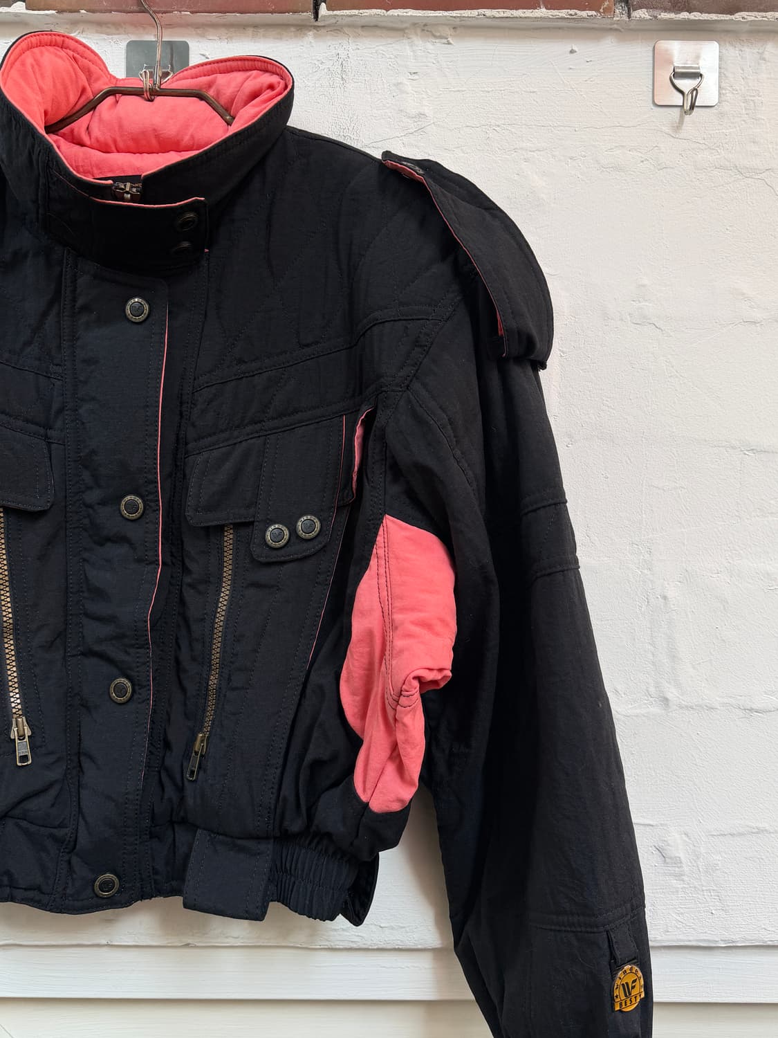 Windex 빈티지 스키 봄버 크롭 자켓 L 상품이미지2