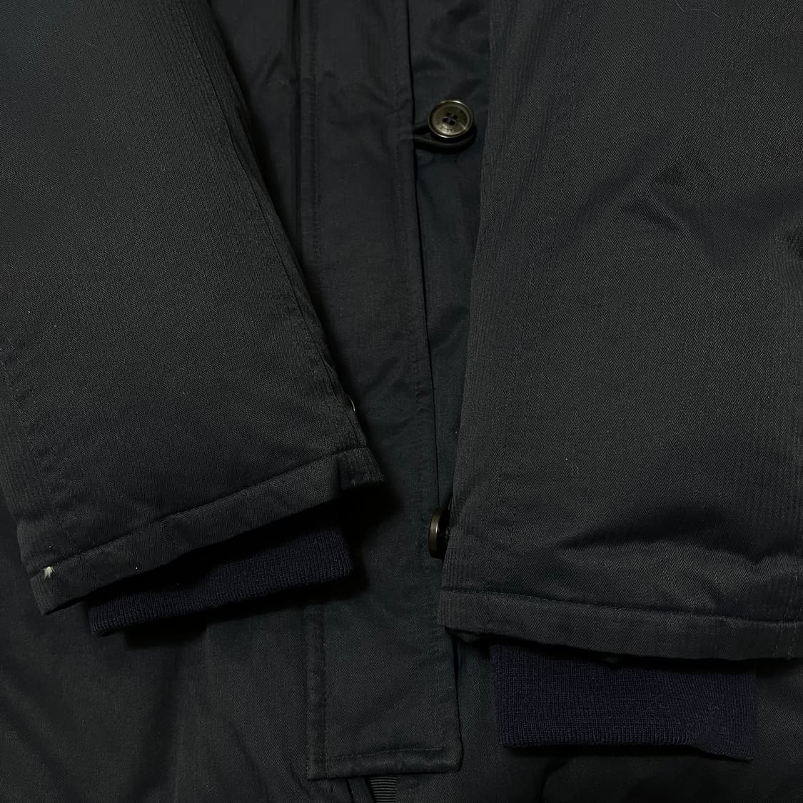 MLB 여성 구스다운 와펜 퍼후드 야상 패딩 XS/85 상품이미지7