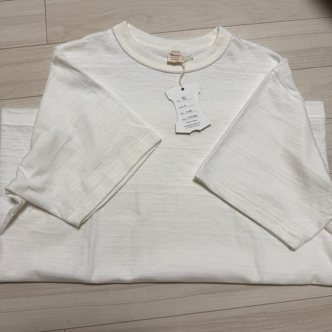 새제품 웨어하우스 4601 반팔 티셔츠 XL 상품이미지2