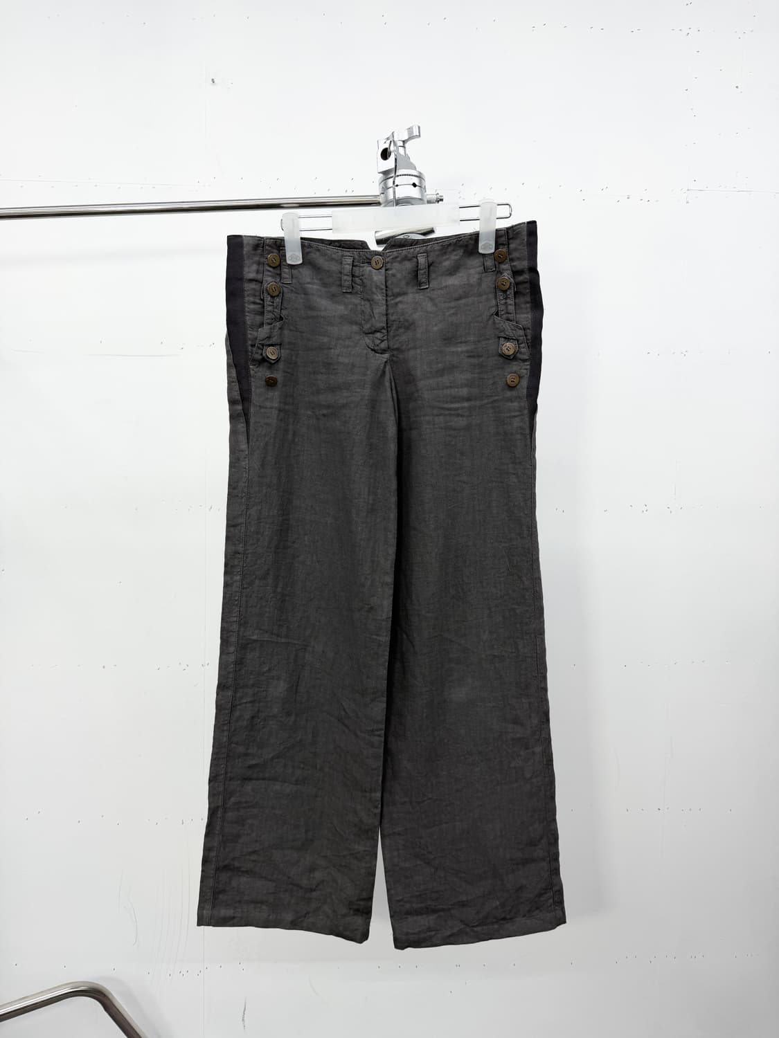 00s Emporio Armani linen trousers 상품이미지6