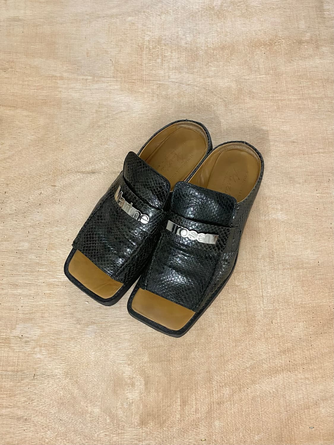 MATINE ROSE square toe loafer 스퀘어토 로퍼 뮬 상품이미지1
