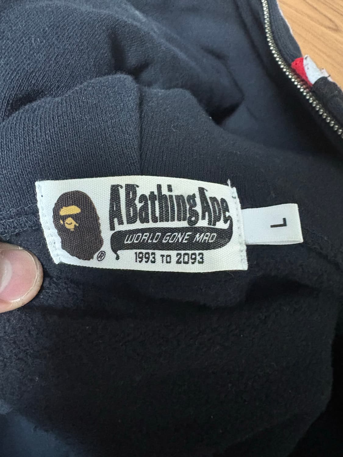 베이프 샤크후드 퍼스트 원카모 새상품 상품이미지3