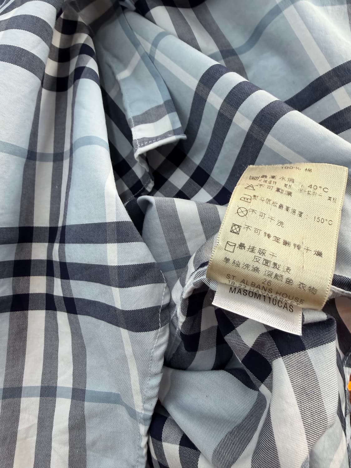 L/ 버버리 노바체크 셔츠 자켓 상품이미지9