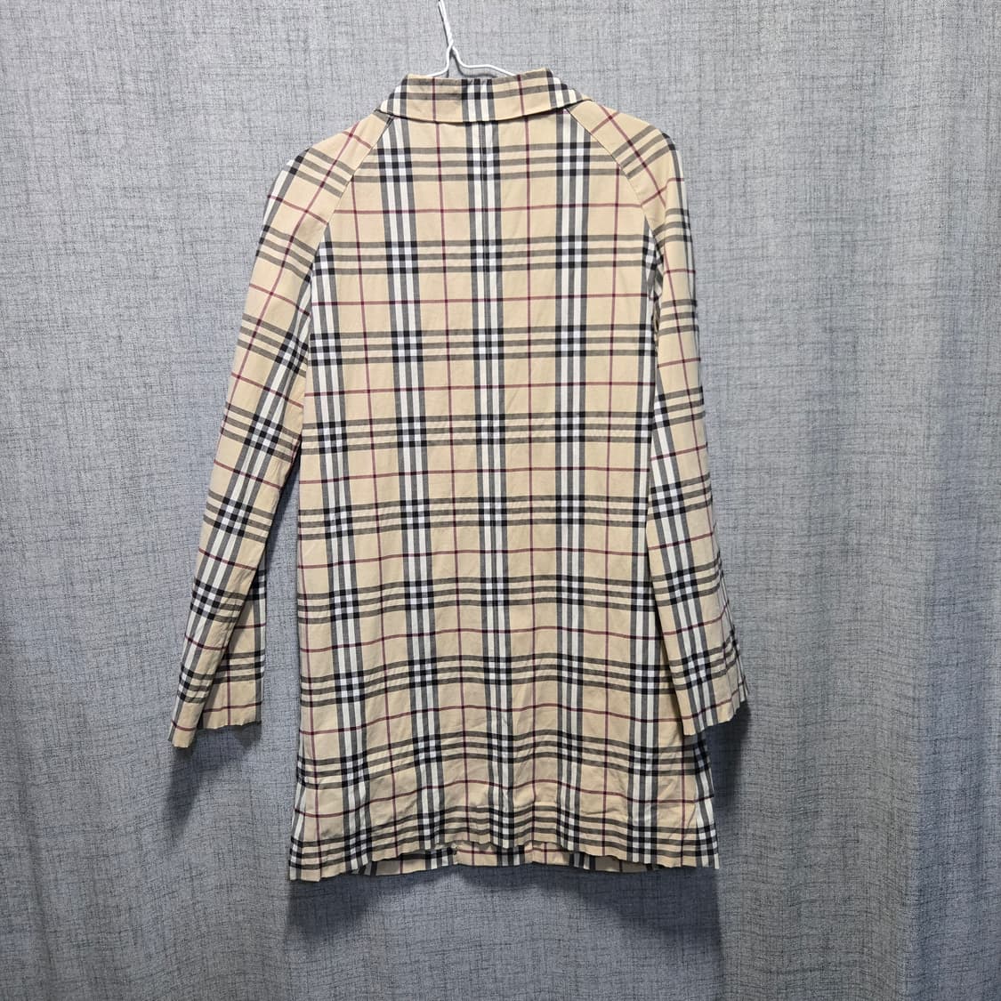 버버리런던 노바 체크 싱글 코트  상품이미지2