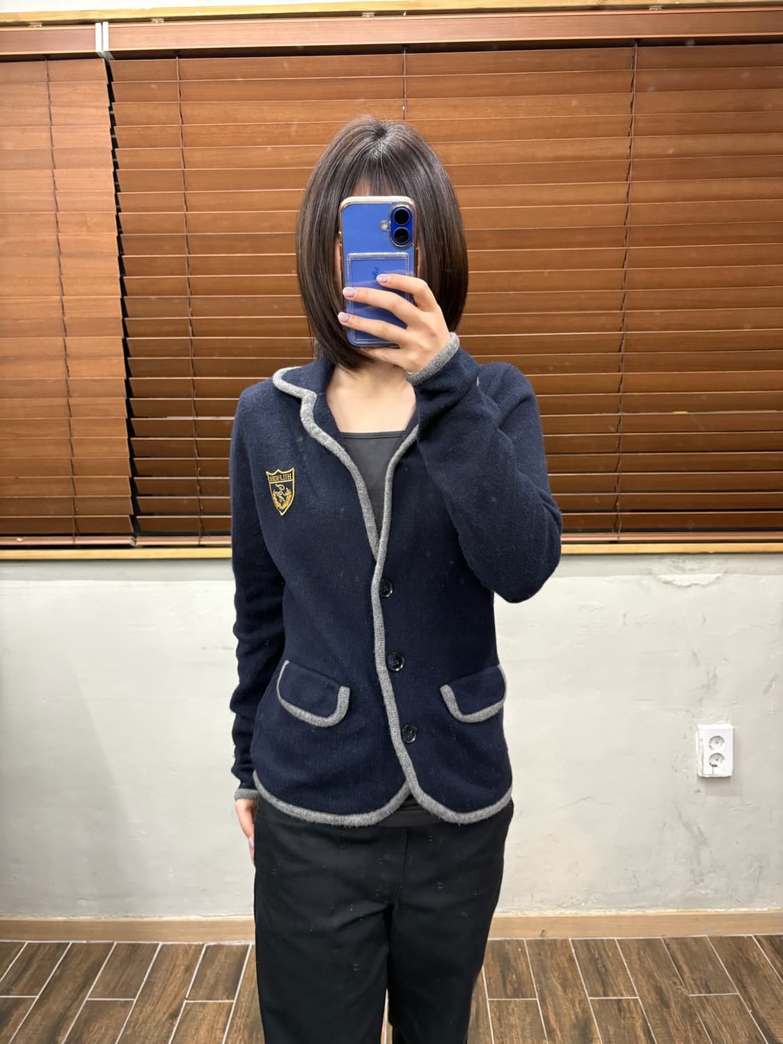 타미힐피거 숄카라 니트 가디건 상품이미지1