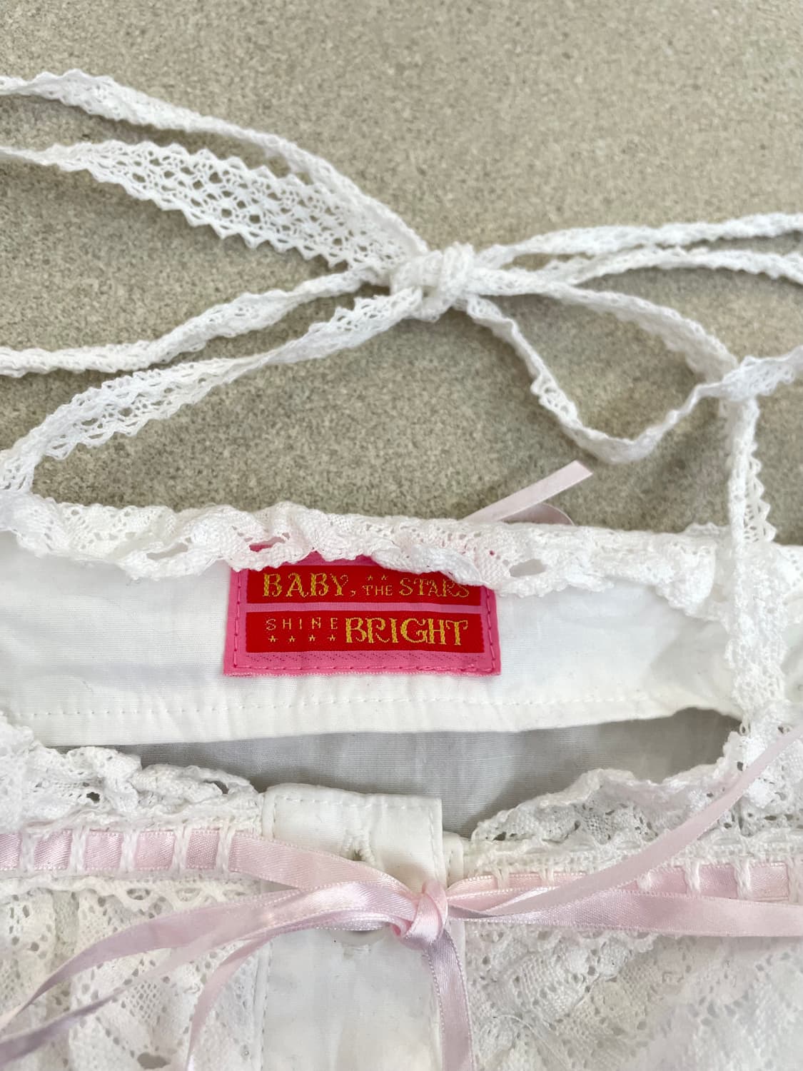 Baby stars 캉캉 리본 블라우스 상품이미지8