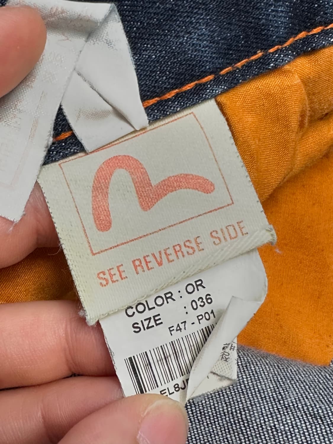 에비수 호랑이 프린팅 버뮤다 데님팬츠 반바지 상품이미지8