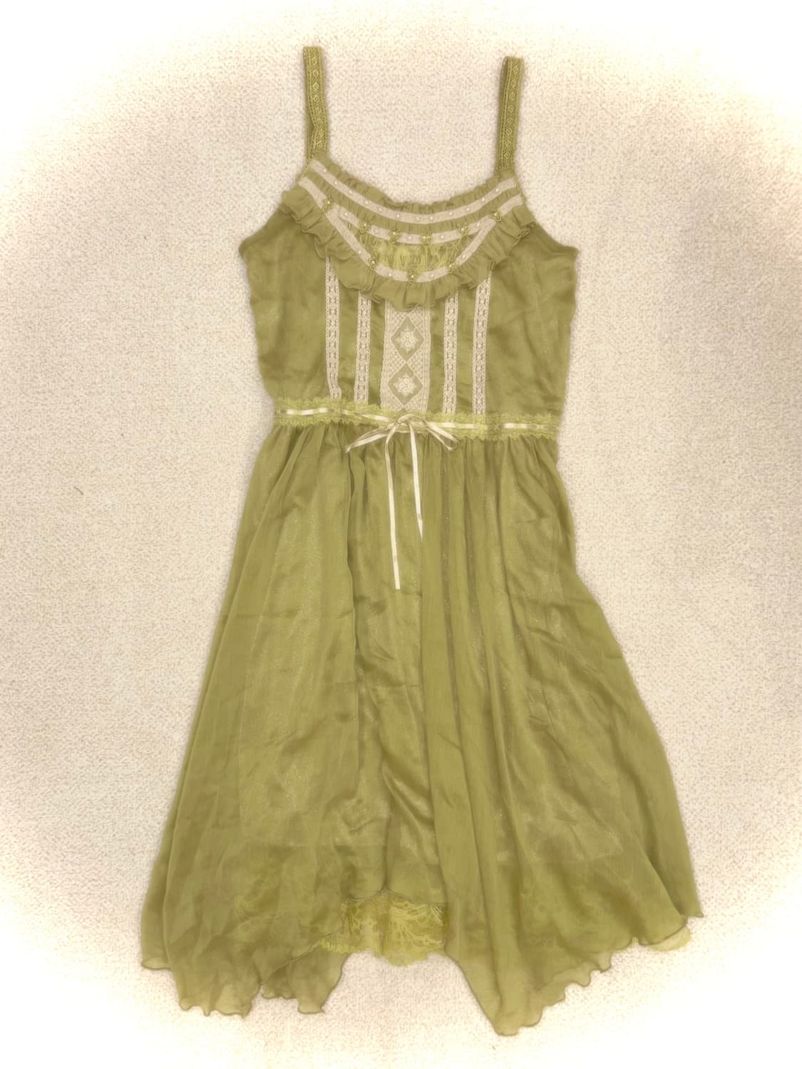 (희귀) 엑시즈팜 그런지페어리 멜론 언발 원피스 리즈리사 빈티지 루카 상품이미지2