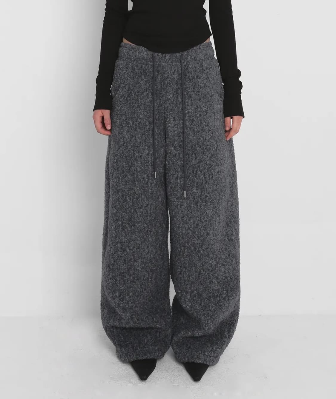 SANDRIC_ FLEECE OVERFIT SWEATPANT 상품이미지1
