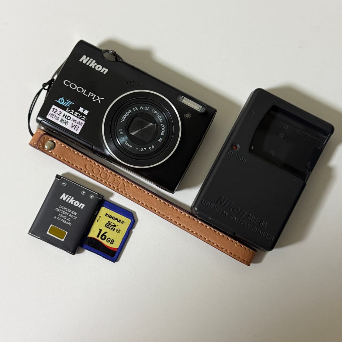 츄 디카) 니콘 쿨픽스 S5100 빈티지 디카 디지털카메라 블랙 상품이미지1