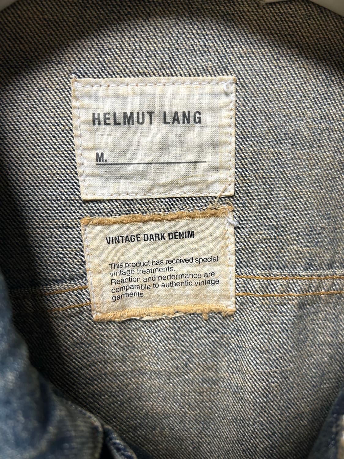 00s Helmut lang demin jacket 52 상품이미지3