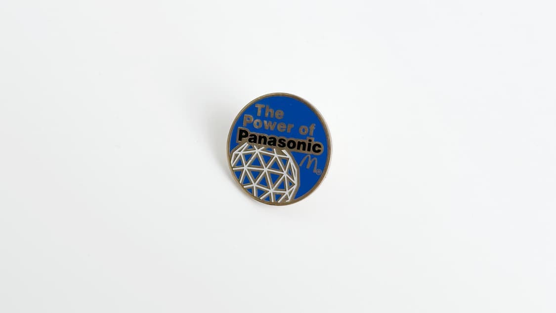 맥도날드 빈티지 크루 핀뱃지 라펠핀 ‘Panasonic’ 상품이미지7