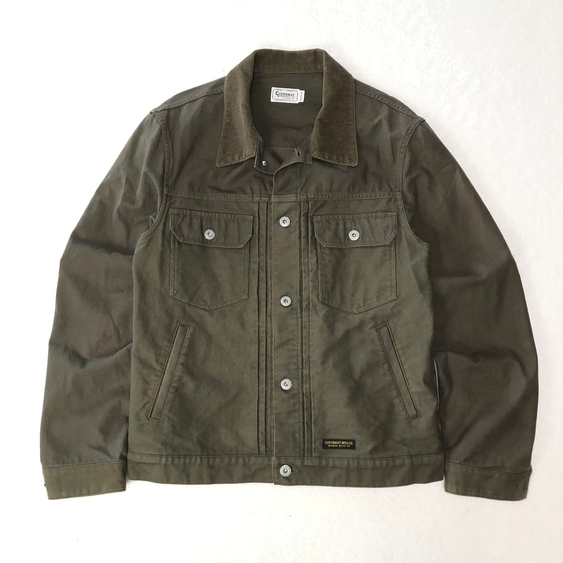 커버낫 코듀로이 카라 워크자켓  상품이미지1