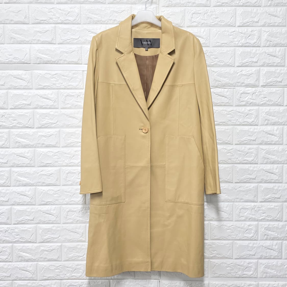 택포) 베라왕 여성 양가죽 코트 M 상품이미지1