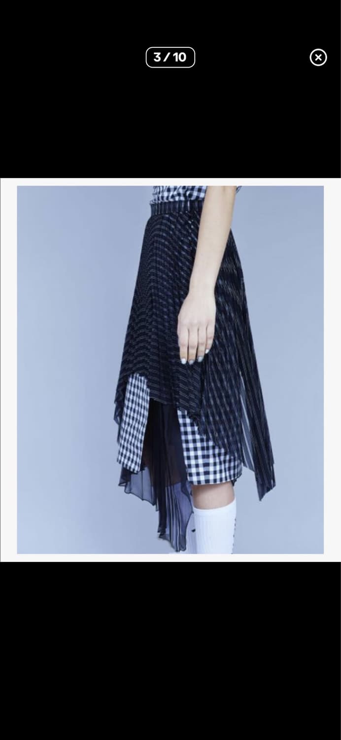 Facetasm -3 layered skirt 상품이미지2