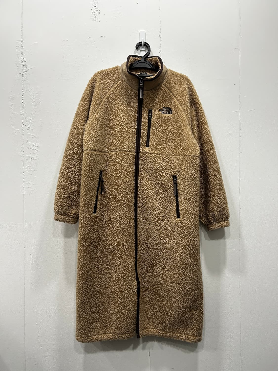 노스페이스 뽀글이 롱 코트 여성S 90 상품이미지1