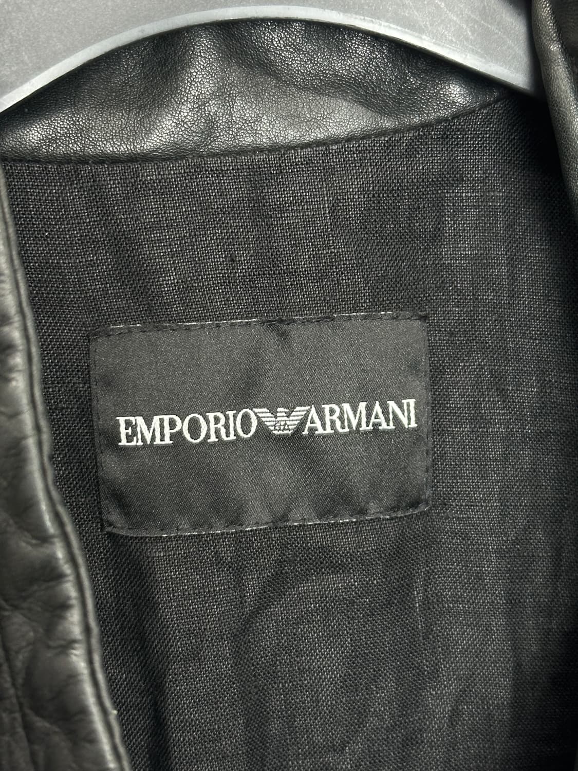 Emporio Armani Asymmetric Button-Up Lamb 상품이미지7